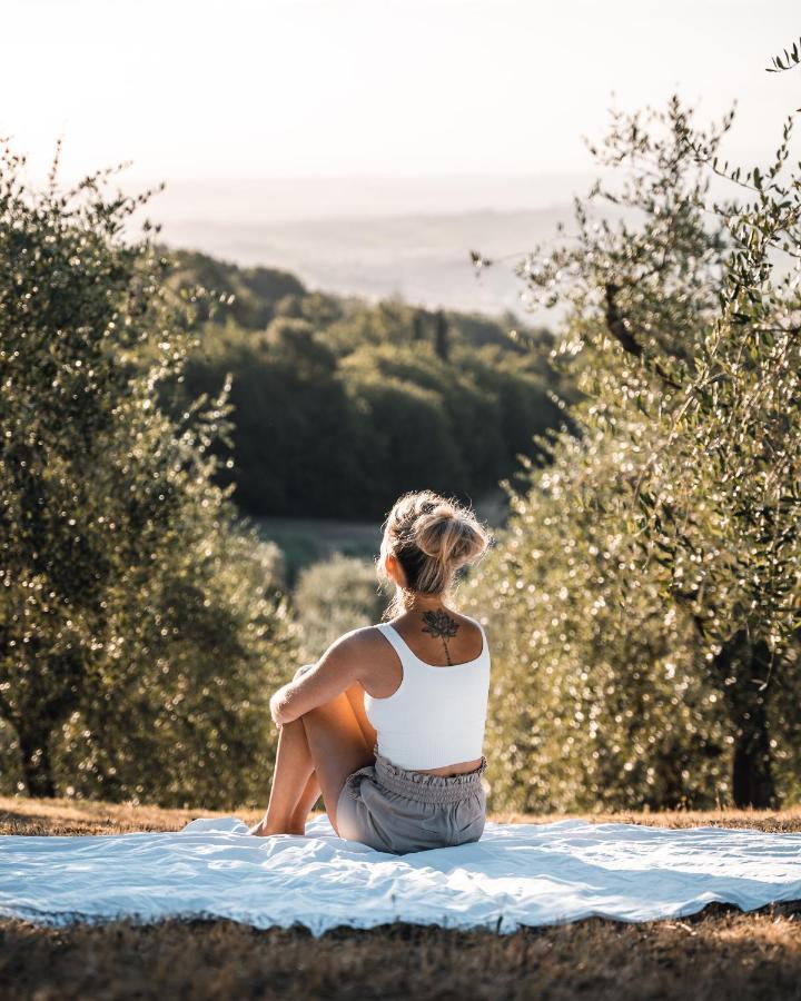 Agriturismo Belagaggio Montefollonico Eksteriør bilde